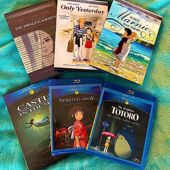 Studio Ghibli Other - LAST CHANCE NEW Studio Ghibli Bundle Blu Ray/DVD